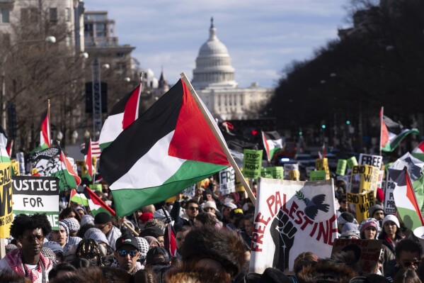 Half of Asian Americans and Pacific Islanders want more US support of Palestinians, a poll shows