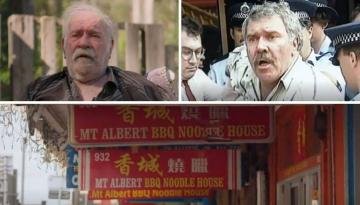 Guy Williams enlists viral 'succulent Chinese meal' man to end feud between Mt Albert BBQ Noodle House shops with same name