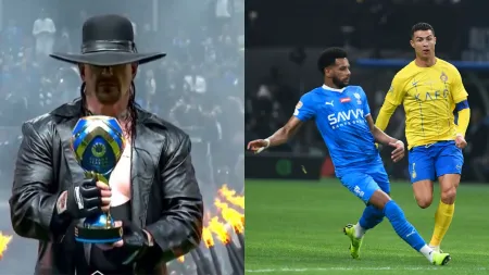 Watch: Undertaker’s surprise appearance and Cristiano Ronaldo’s theatrics after Lionel Messi’s chants during Riyadh Season Cup tie