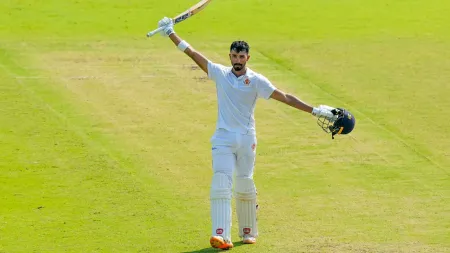 Ranji Trophy: With chairman of selectors watching on, Devdutt Padikkal continues superb form to put Karnataka in front against TN