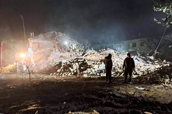 Russian cruise and ballistic missiles hit multiple areas of Ukraine, killing at least 4