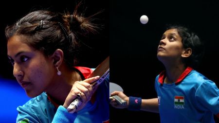 Table Tennis World Team C’ships: Ayhika Mukherjee stuns world No 1 Sun Yingsha, Sreeja Akula beats No 2 Wang Yidi