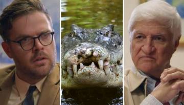 Bob Katter, who linked gay marriage and crocodile attacks, suggests arming children in bizarre interview with Guy Williams