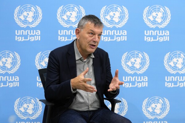 The head of the UN’s lead agency helping Palestinians accuses Israel of seeking to destroy it