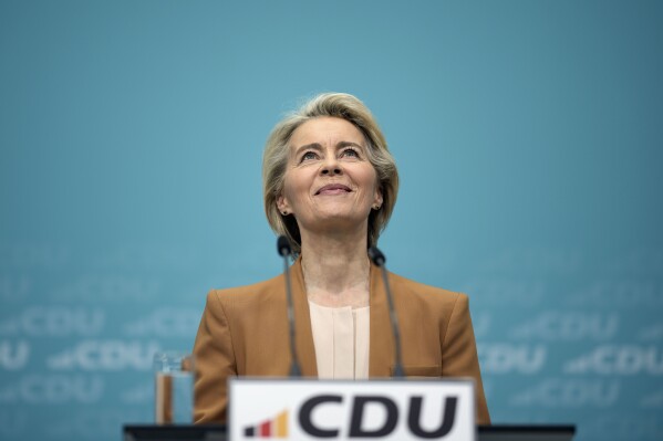 Ursula von der Leyen is seeking a second term as head of the EU’s powerful Commission