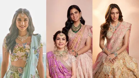 Radhika Merchant, Isha, Shloka, and Nita Ambani stun in Anamika Khanna lehengas: Who dressed the best?