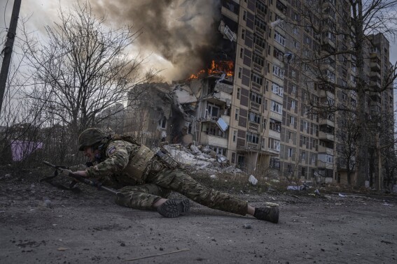  PHOTOS: Ukraine endures a second year of war with scenes of grief, suffering and also joy