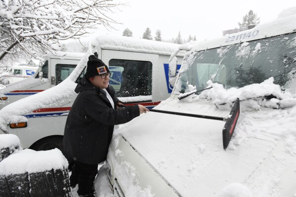 Parts of the Sierra Nevada likely to get 10 feet of snow from powerful storm by weekend