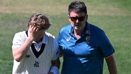 Watch: Australian Will Pucovski suffers another concussion in Sheffield Shield match, retires hurt