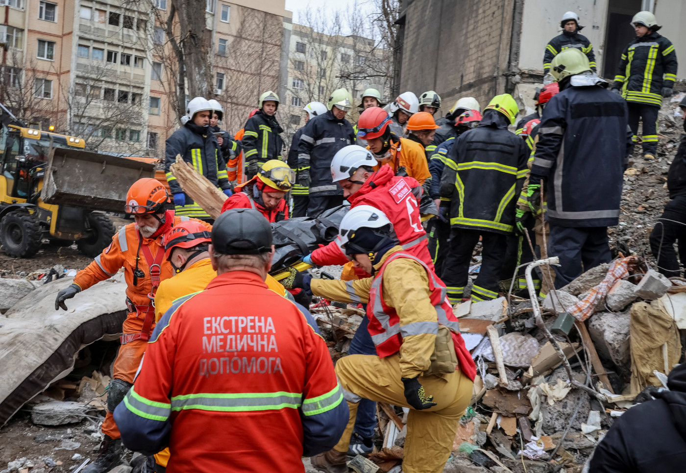 Seven killed in Russian drone attack on Odesa apartment block