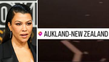 Kourtney Kardashian calls Auckland 'Aukland' days after Blink-182 fires shots at Christchurch