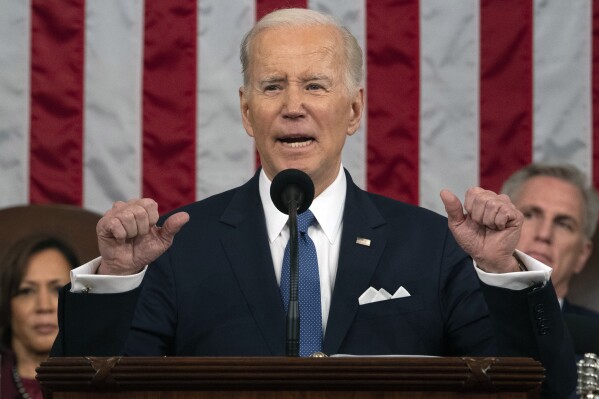 Biden is hoping to use his State of the Union address to show a wary electorate he’s up to the job