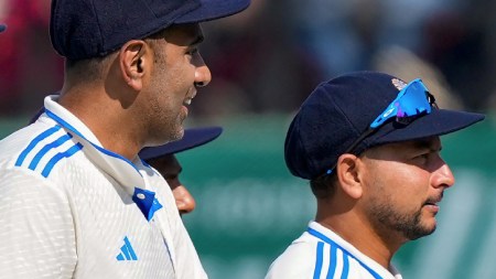 WATCH: Kuldeep Yadav and Ravi Ashwin’s heartmelting camaraderie, a juggle between who takes the match ball home