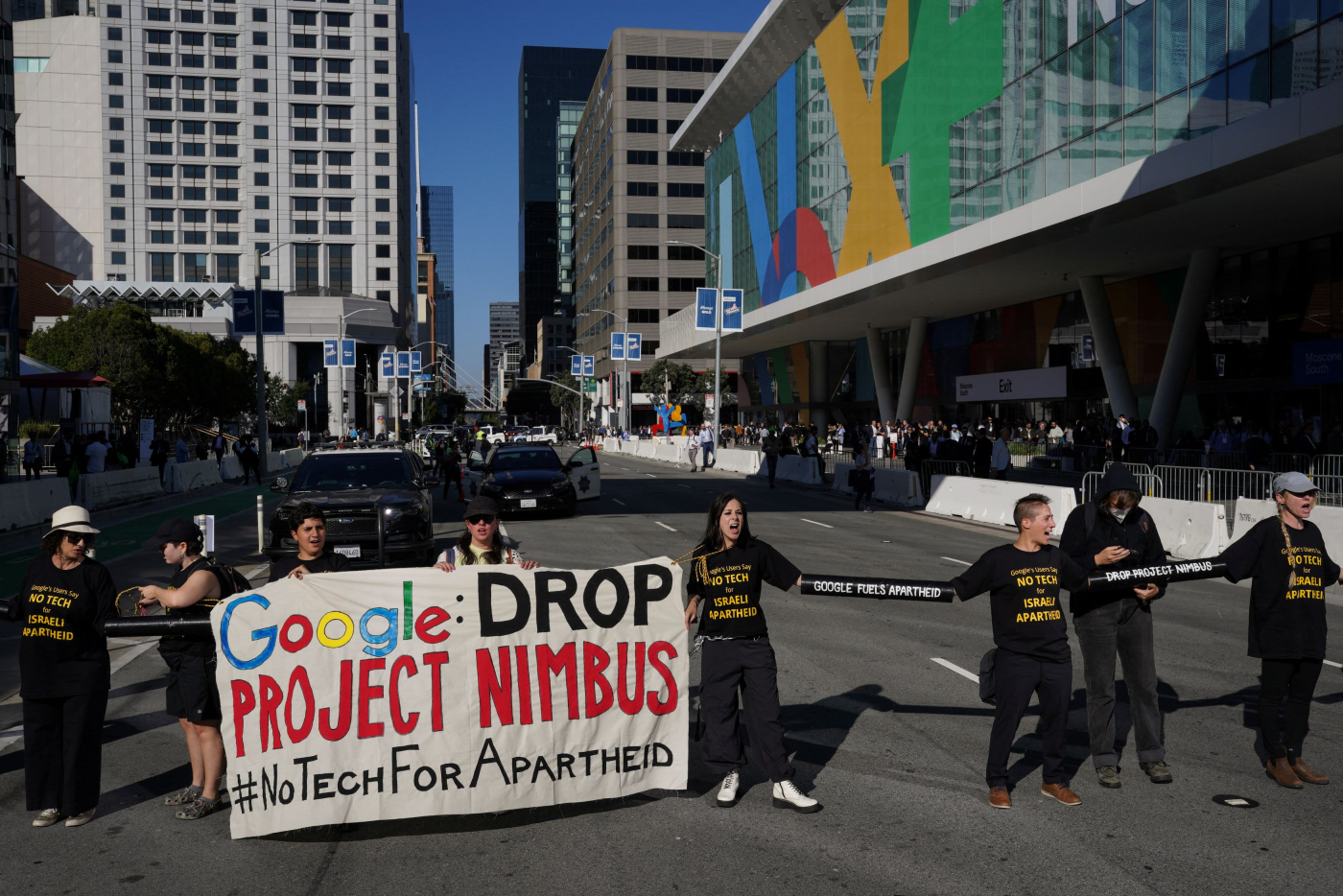 Google fires employee who protested Israel tech event, as internal dissent mounts