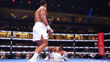 Boxing: Former world champion Anthony Joshua makes light work of former UFC star Francis Ngannou at Riyadh