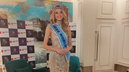 ‘I am full of emotion, full of happiness and full of excitement’: 71st Miss World Krystyna Pyszková