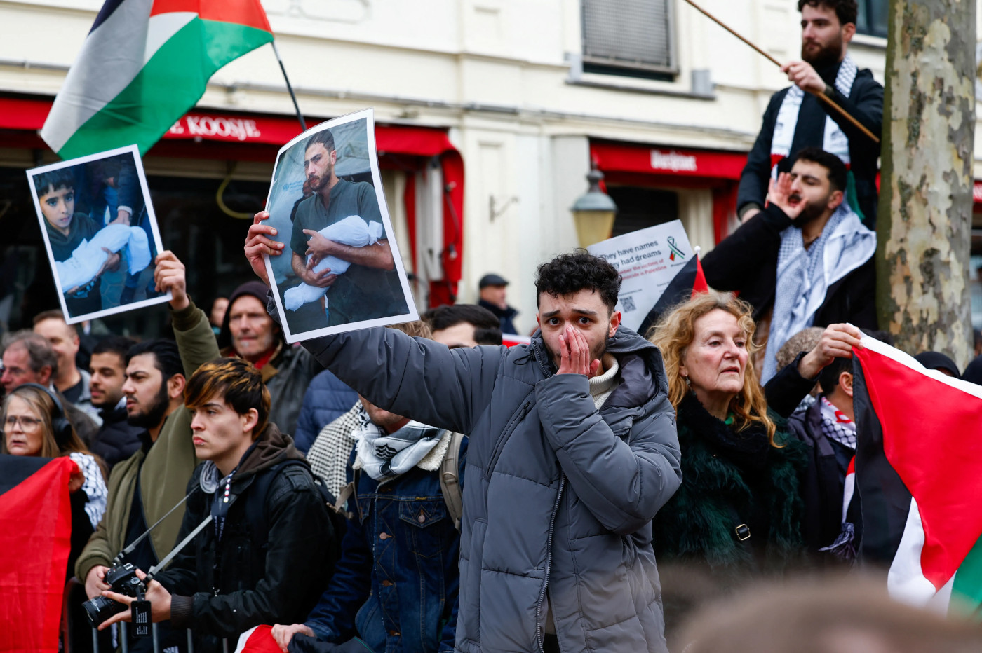 Protests over Israeli leader Herzog’s presence at Dutch Holocaust Museum