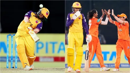 Deepti Sharma plays an inspired knock but UP Warriorz let down again by poor fielding in defeat against Gujarat Giants