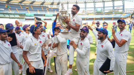 Ranji Trophy final | What went behind Mumbai’s 42nd title: Songs, dance, 15-day camp in Alur, 46 review meetings and flashback videos