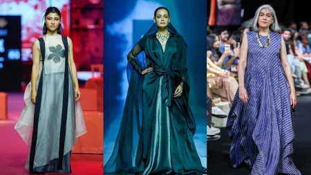 Konkona Sen Sharma, Ratna Pathak Shah, Dia Mirza, among others turn showstoppers at Lakme Fashion Week x FDCI day 2