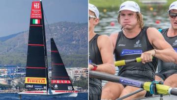 America's Cup: Luca Kirwan, son of All Blacks legend, named as cyclor on Luna Rossa challenge