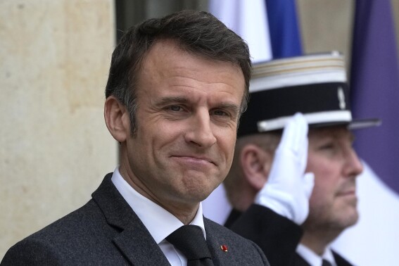 Macron again declines to rule out Western troops in Ukraine, but says they’re not needed now