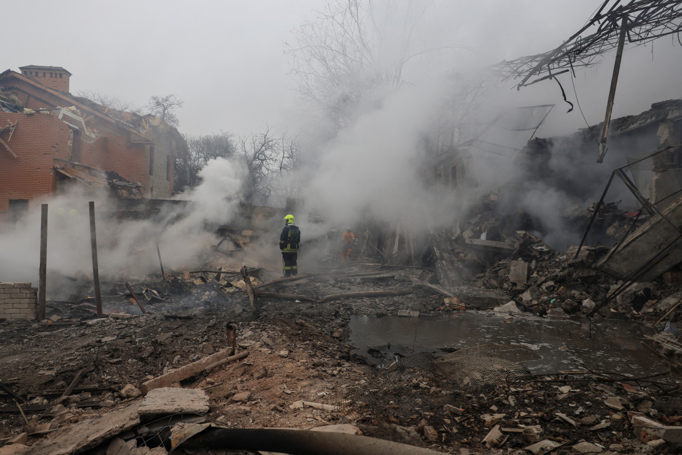 Russian attack on civilian sites in Ukraine’s Odesa kills 14, injures 46