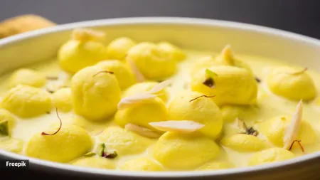 What makes Rasmalai the second-best cheese dessert in the world? (recipe inside)