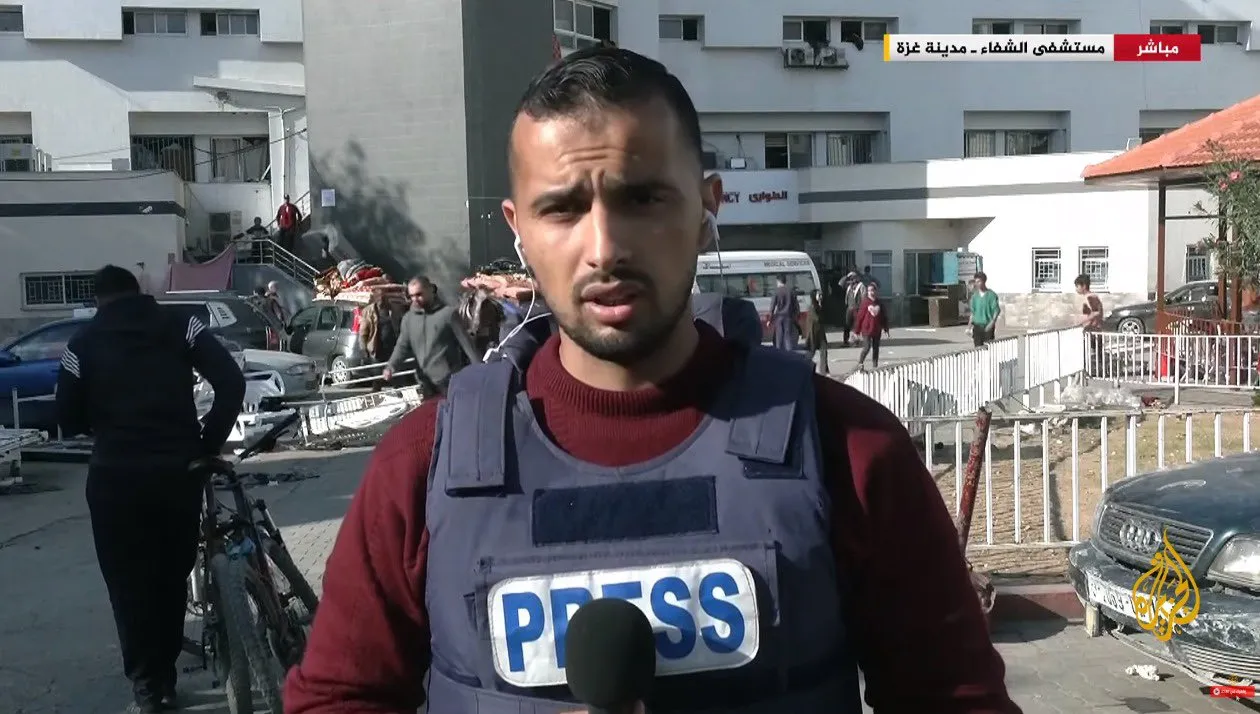 Al Jazeera journalist beaten, arrested by Israeli forces from Gaza hospital