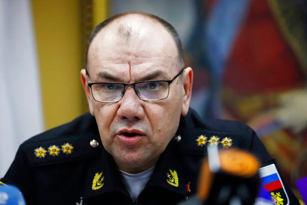 Russia replaces navy chief sunk by Ukraine’s Black Sea campaign