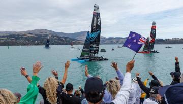 Sailing: Black Foils take toll of Australian misfortune to take SailGP honours at Christchurch