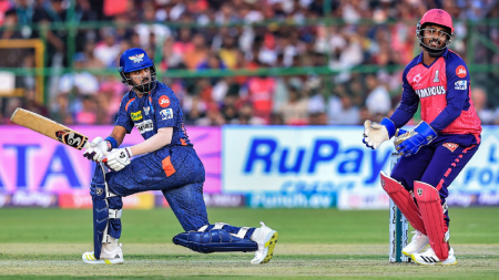 IPL 2024: Sanju Samson gets one over KL Rahul in battle of keeper-batsmen as RR get off to winning start at home