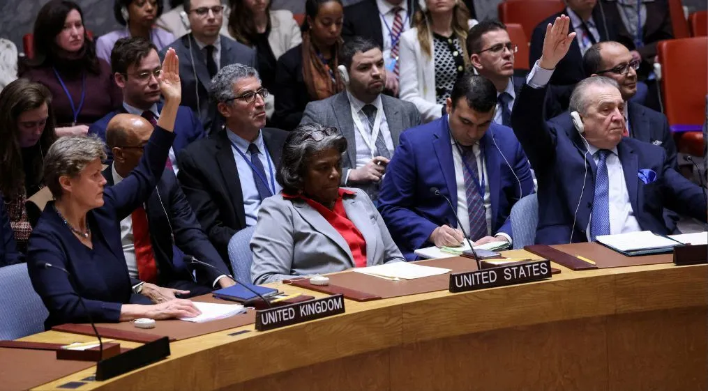 What are the implications of the UN Security Council Gaza ceasefire motion?