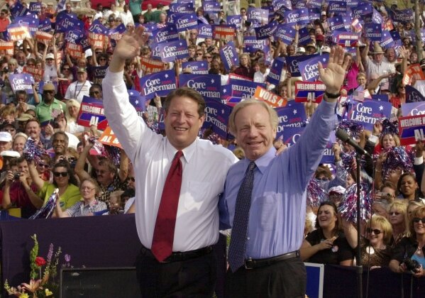 Former Sen. Joe Lieberman, Democrats’ VP pick in 2000, dead at 82