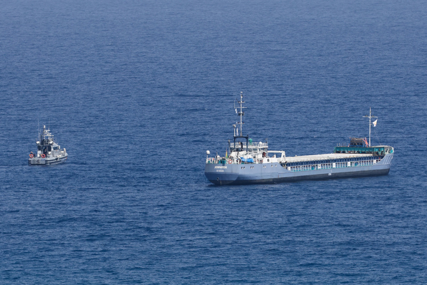 Aid ships with nearly 400 tonnes of food depart Cyprus for Gaza