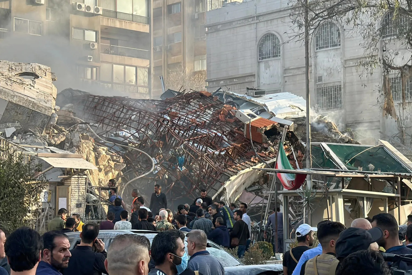 Several killed in Israeli strike on Iranian consulate in Damascus: Reports