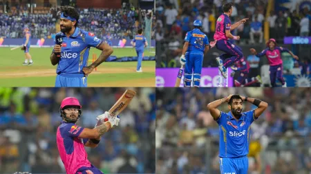 MI vs RR: Hardik Pandya booed, Rohit Sharma doesn’t last long, an Impact sub that bombed and more