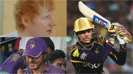 What did Shubman Gill tell Ed Sheeran to ask KKR owner Shah Rukh Khan?