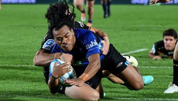 Super Rugby Pacific: Blues overwhelm Western Force at Eden Park to move atop competition table