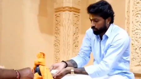 Hardik Pandya seeks divine intervention at Somnath Temple with Mumbai Indians in trouble in IPL 2024