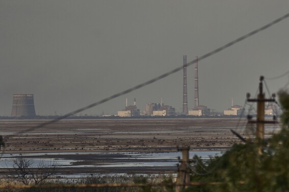 Drones attack the Russian-held Zaporizhzhia nuclear plant, according to plant officials