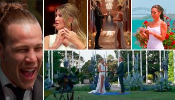 MAFS AU 2024 week nine recap: Final vows, fairytale florals and Jono's huge faux pas