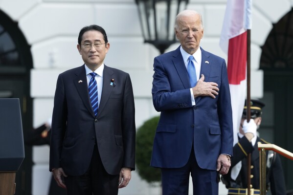 Biden honors Prime Minister Kishida and reflects on Japan’s growing clout on international stage