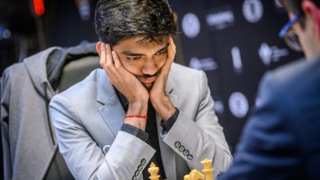 Candidates Chess: D Gukesh needs the rest day to refocus after loss to Alireza Firouzja to surrender joint lead