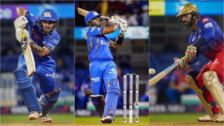 Ishan Kishan, Suryakumar Yadav and Dinesh Karthik’s breath-taking shots light up Wankhede in high-scoring MI vs RCB clash