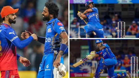 MI vs RCB, What caught our Eye: SKY rises on the horizon, Hardik goes from boos to bouquets, and Patidar parties with swivel pull