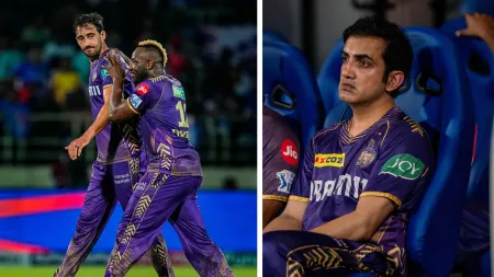 Gautam Gambhir defends KKR’s Mitchell Starc: ‘Four games don’t make him a bad bowler…four good games don’t make him brilliant either’