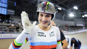 Paris Olympics: Kiwi Ellesse Andrews returns from injury to win gold at Nations Cup track cycling meet