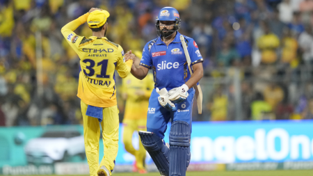 Watch: Rohit Sharma’s long walk back to the pavilion after MI’s loss against CSK