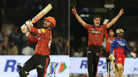 IPL 2024: Head ton leads Sunrisers to record rampage as Bengaluru fall short despite Dinesh Karthik heroics